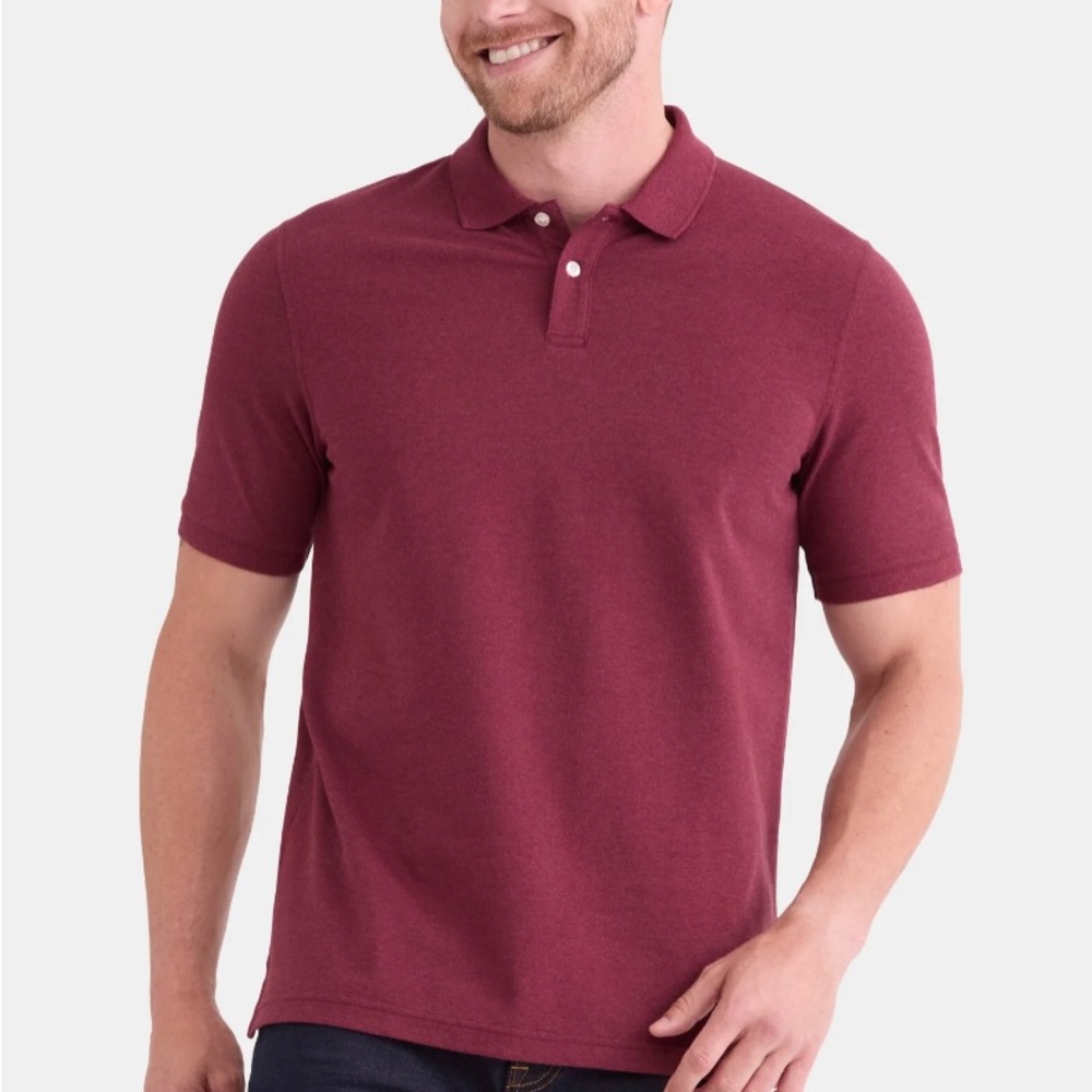 GEORGE Mens Polo Shirt Size 3XL 54-56 Short Sleeve New